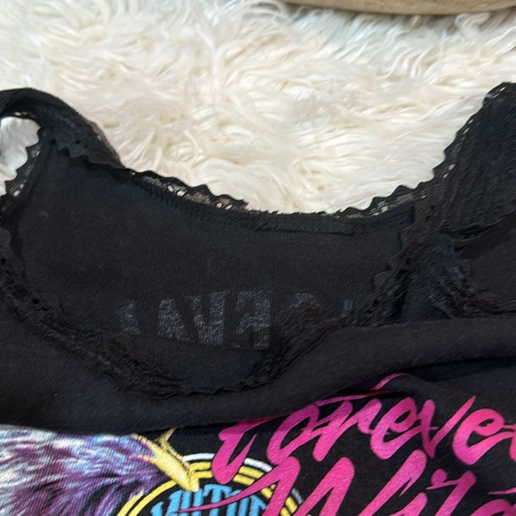 Rare Vintage Harley Davidson 3D emblem lace edge tank top - Picture 6 of 7